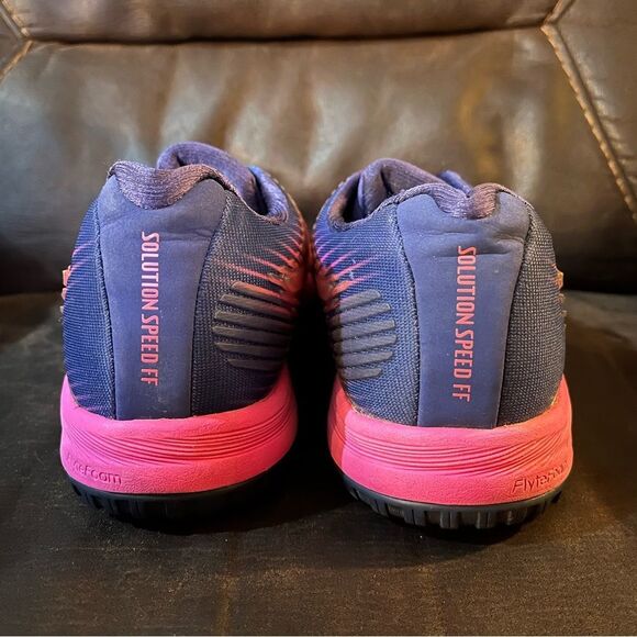 Asics Pink and Black Athletic Shoes Performance Design - Picture 3 of 6